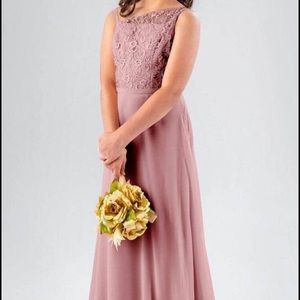 NWT Kennedy Blue Cornflower Jr Bridesmaid Dress